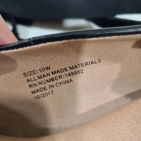 Torrid lace up ballet flats- 10W black - Picture 5 of 5